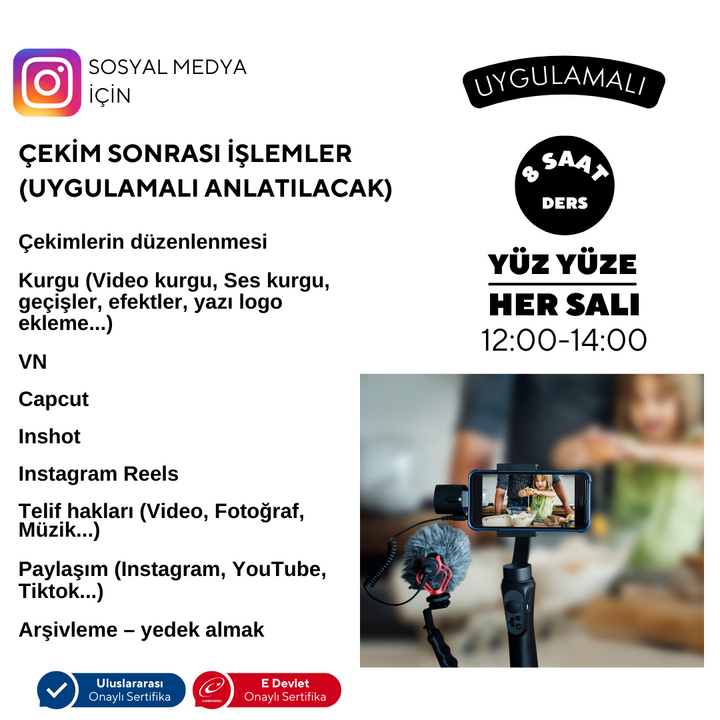 Mobilden Video Çekme ve Kurgulama - Yüz Yüze