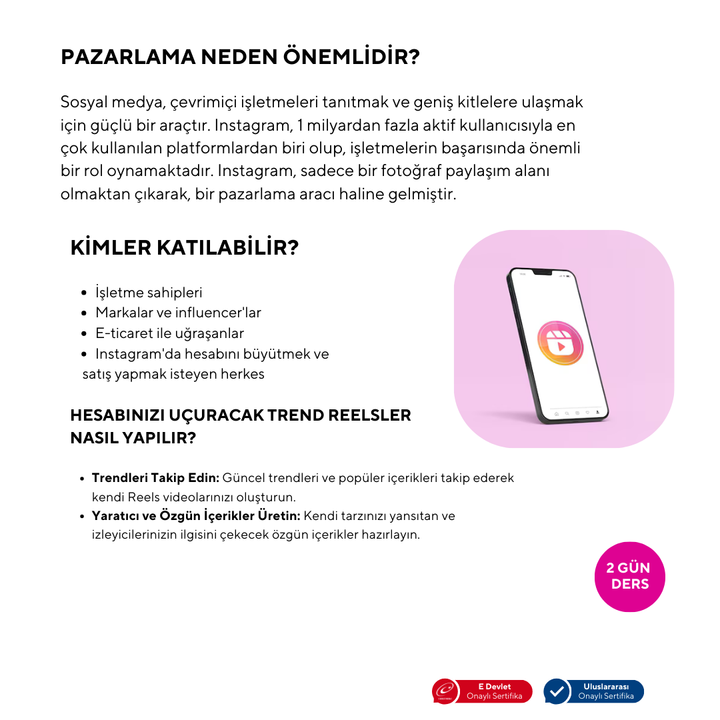 Instagram Reels Teknikleri - Yüz Yüze