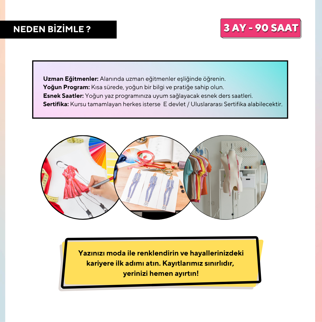 Fashion Bootcamp -(Moda Yaz Kampı )Masterclass