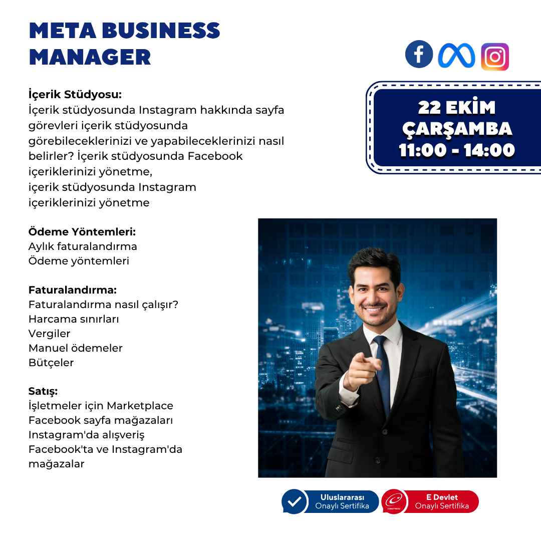 Meta Business Manager (Panel Management) – Face to Face