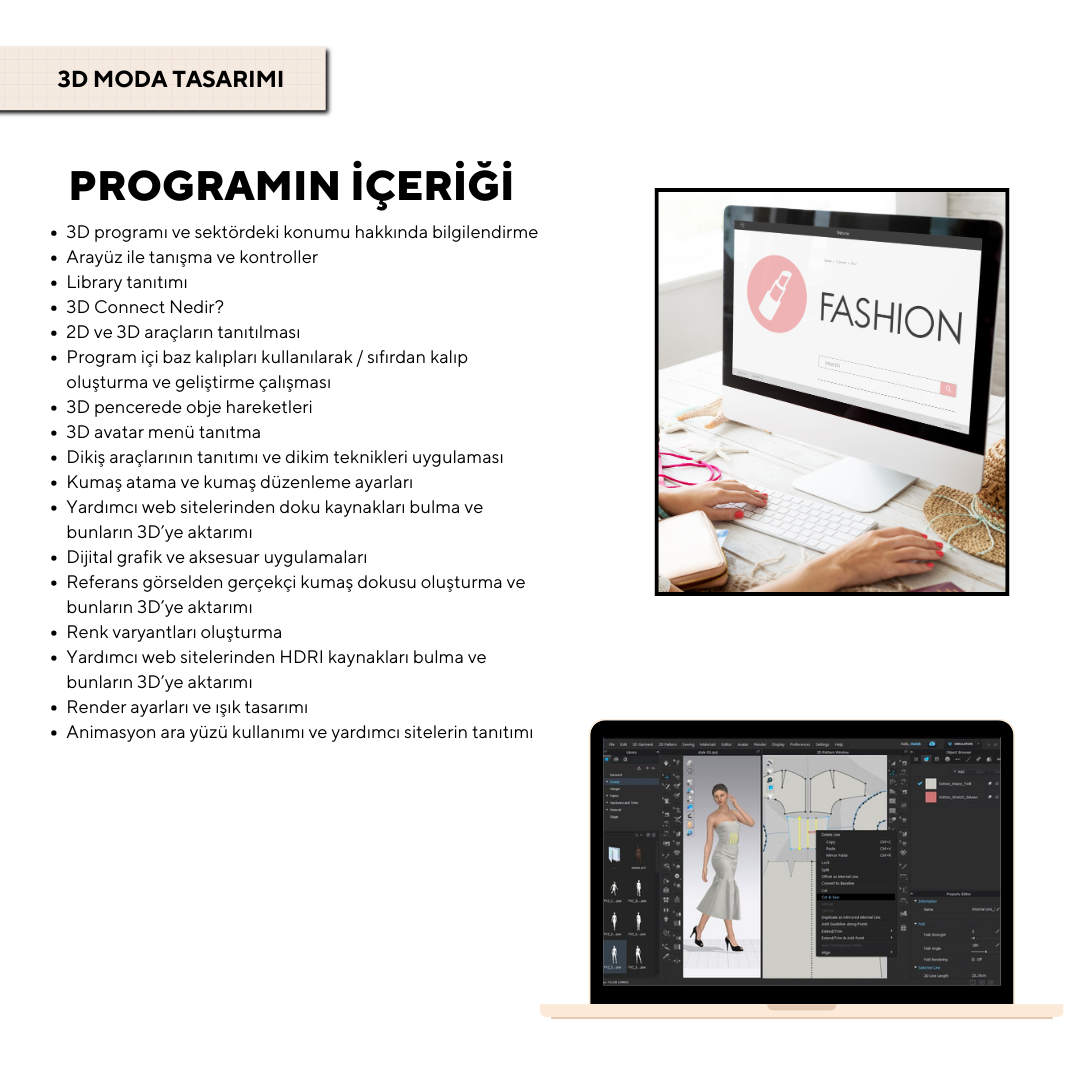 3D Moda Tasarım
