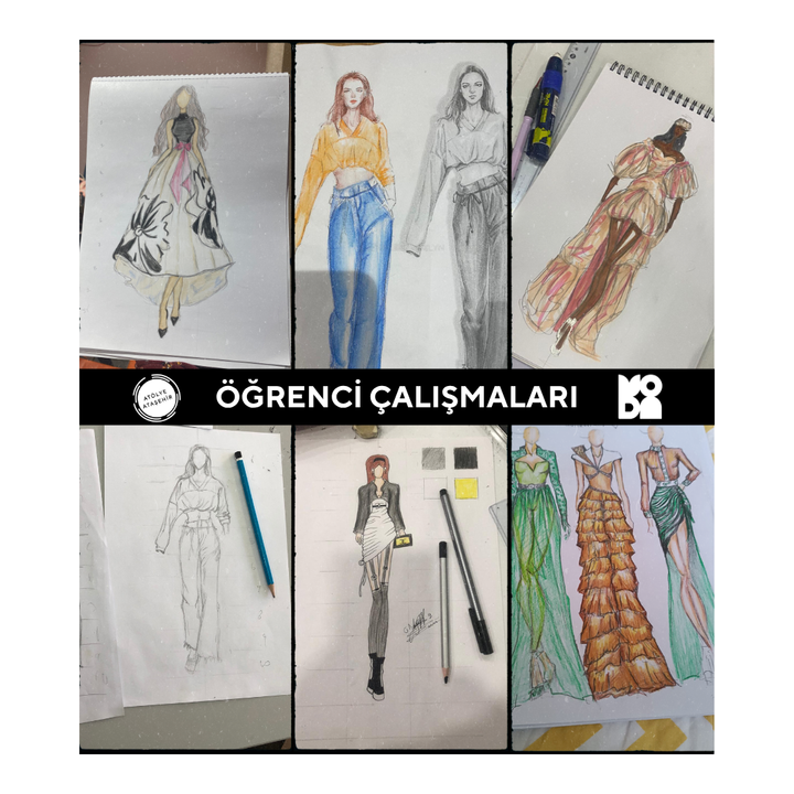 Moda Tasarım ve Çizim  (10-16 Yaş)