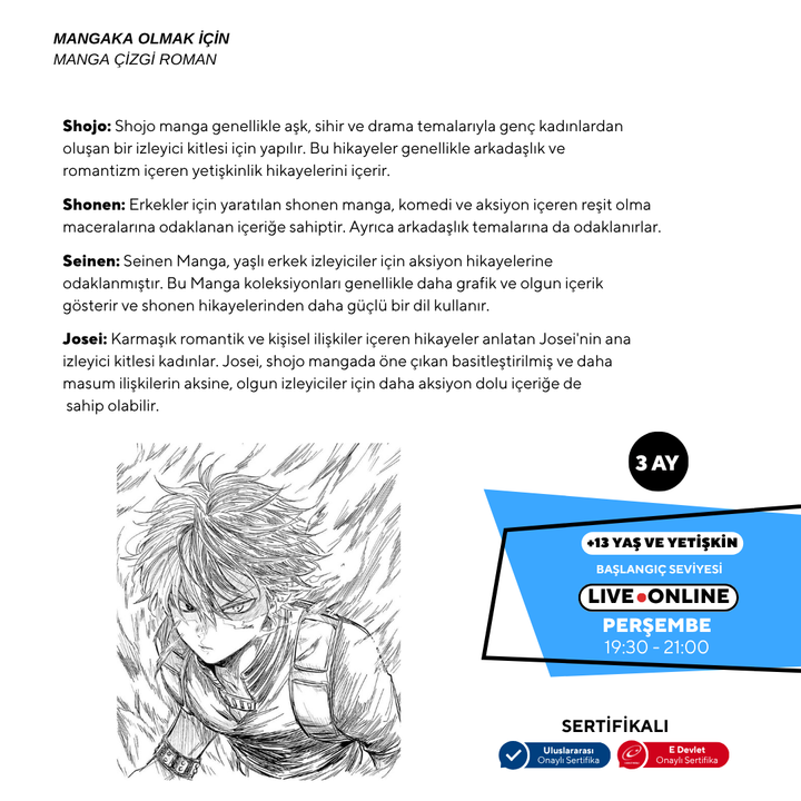Japanese Comics (MANGA) Storyboard to Become a Mangaka