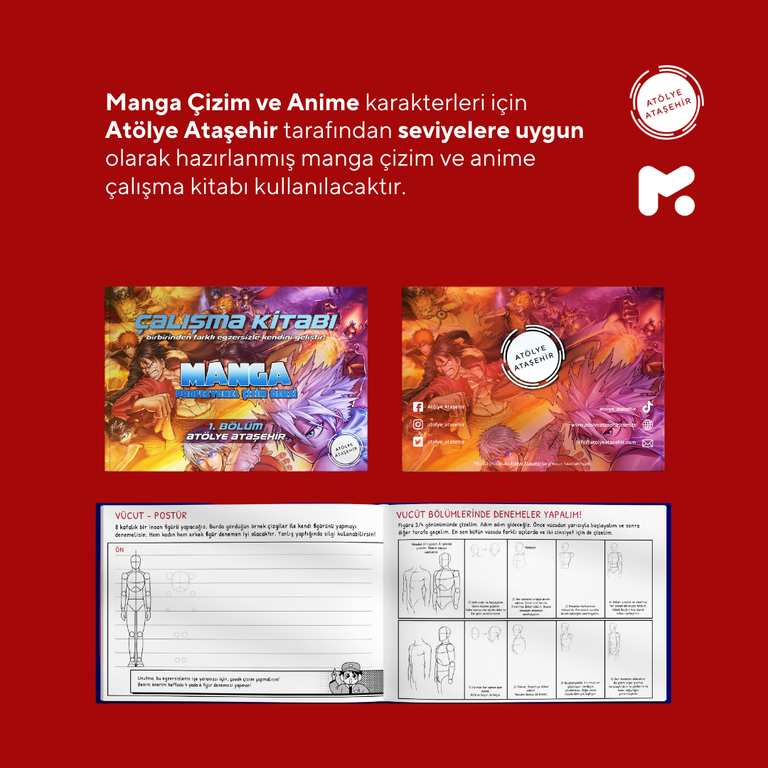 Dibujo de Manga y Preparación de Anime - Cara a Cara (+ 16 y Adultos)