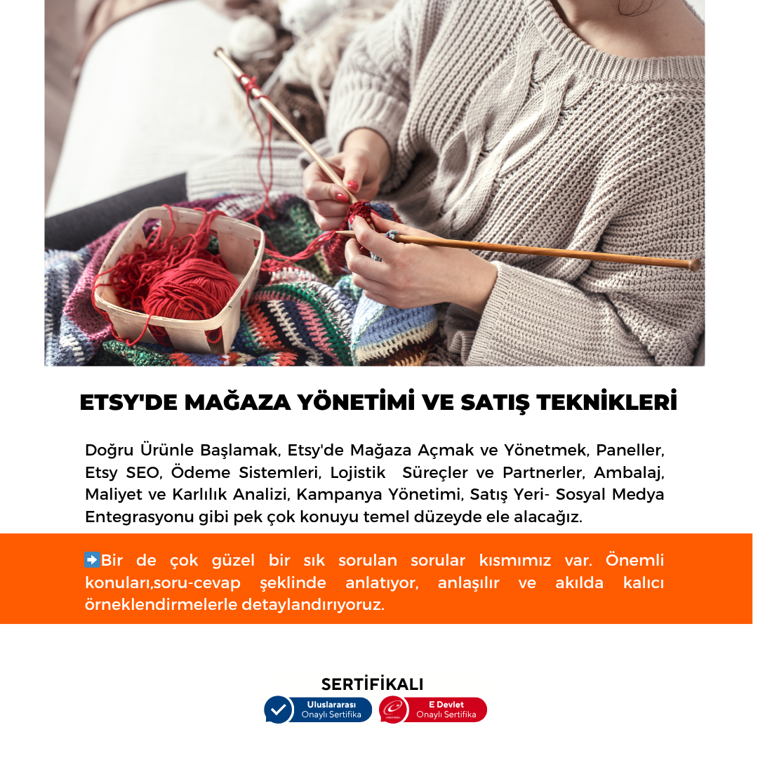 A'dan Z'ye Etsy- Yüz Yüze
