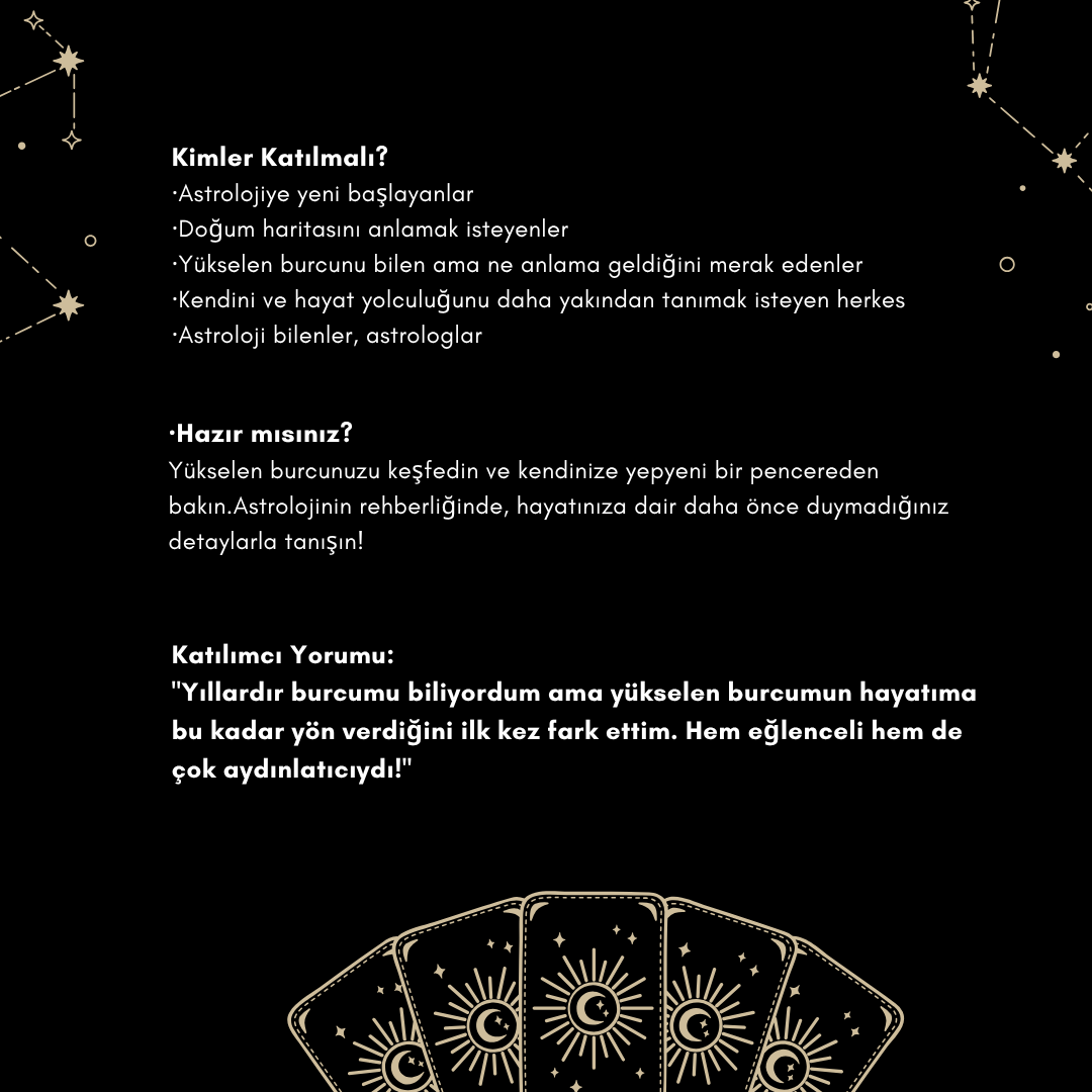 Astrologie-Workshop (mit Müge Aksoy)