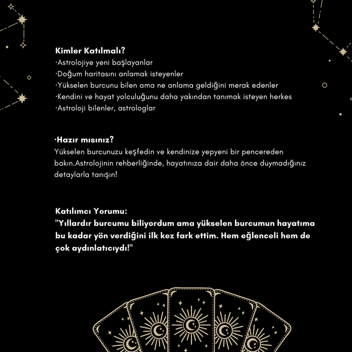 Astrologie-Workshop (mit Müge Aksoy)