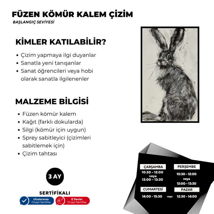 Kohlestiftzeichnung (von Angesicht zu Angesicht)