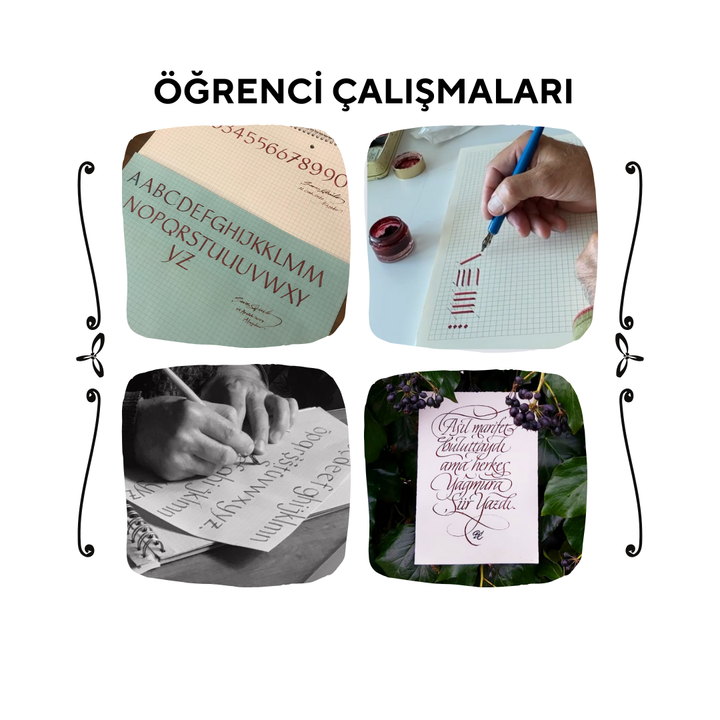 A'dan Z'ye Kaligrafi Dersi (Yetişkin) - Yüz Yüze