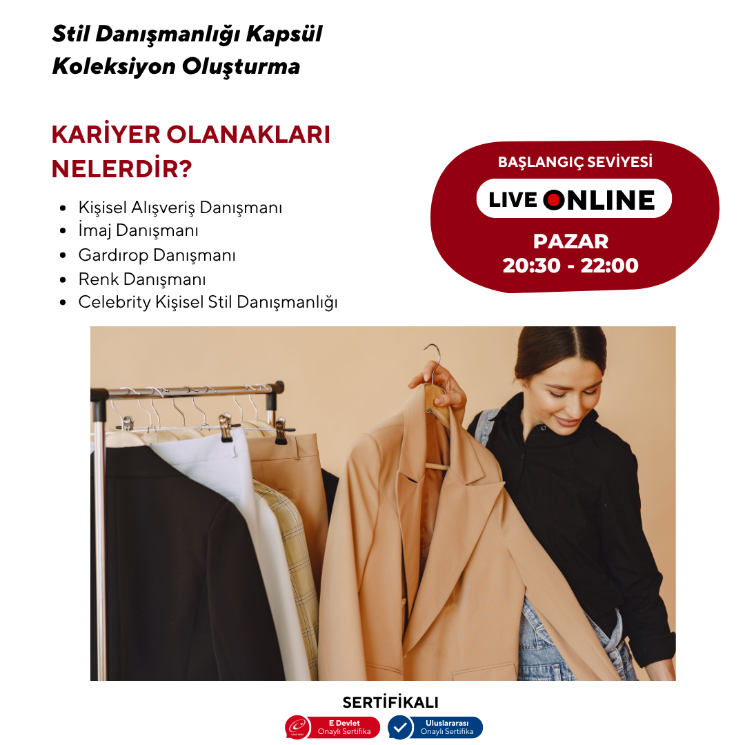 Stil Danışmanlığı ve Koleksiyon Oluşturma  (Masterclass Programı)