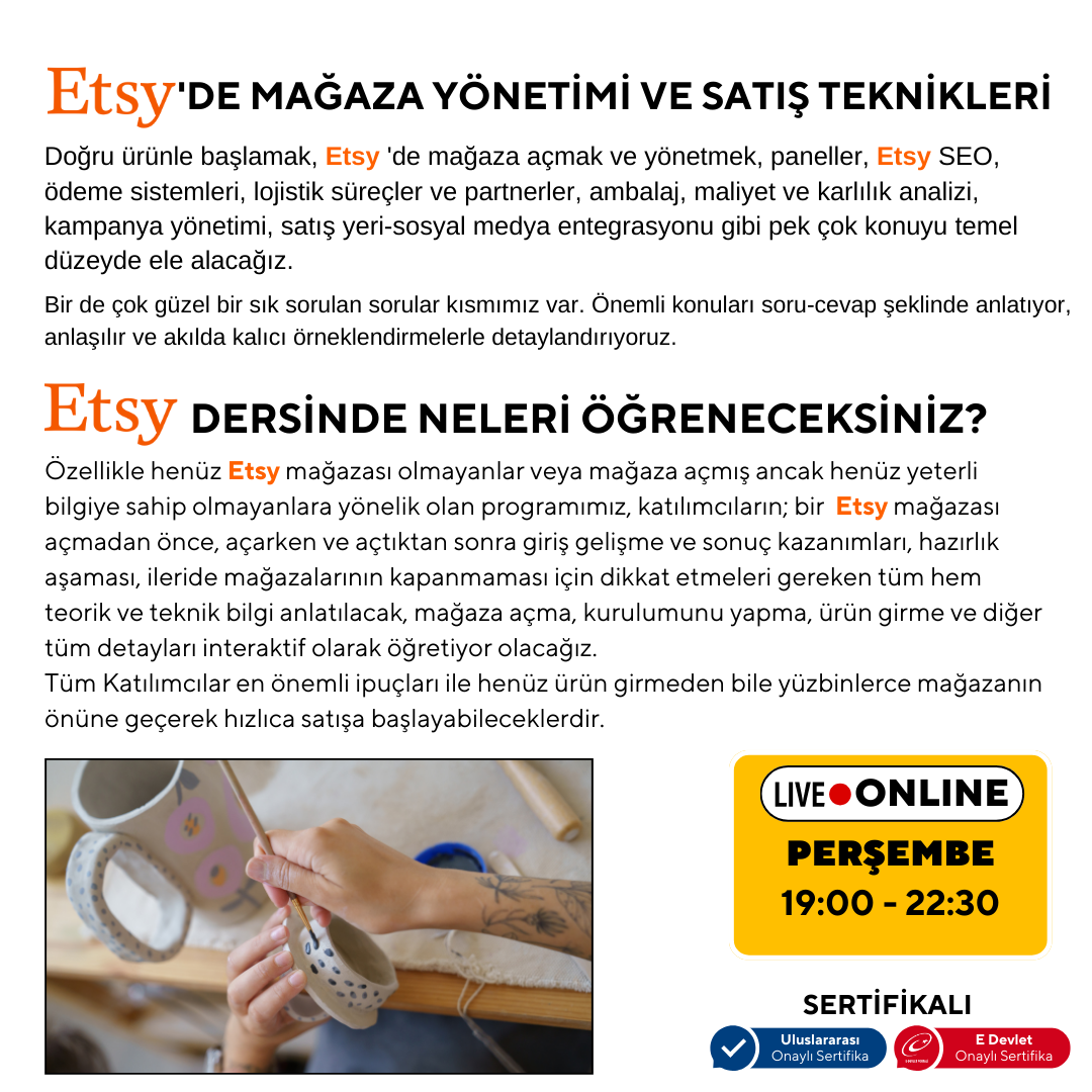 A'dan Z'ye Etsy