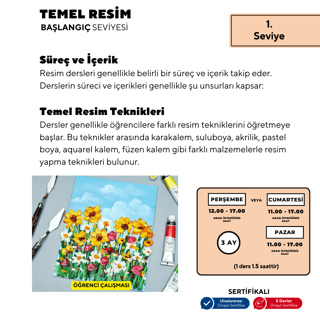 Temel Resim - Yüz Yüze