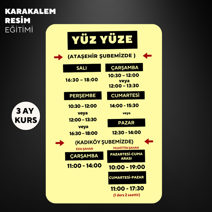 Karakalem - Yüz Yüze