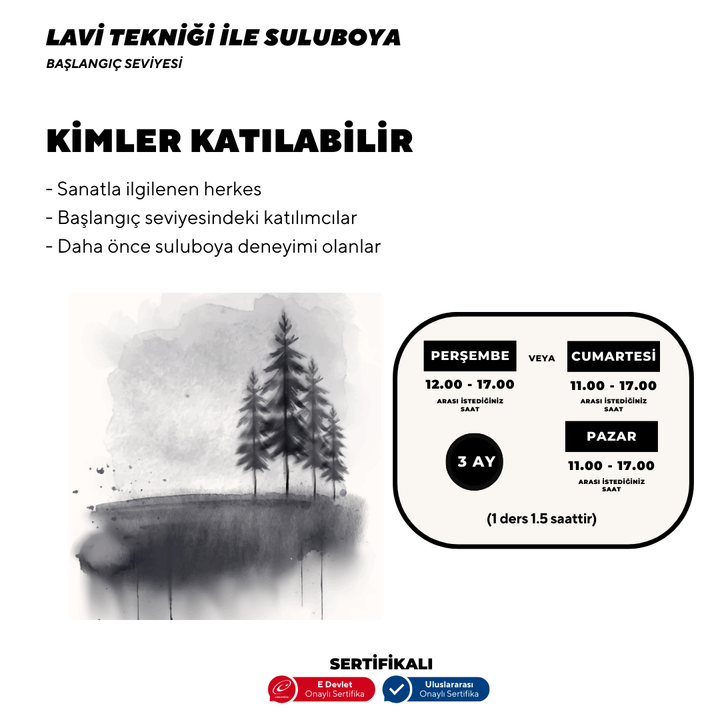 Watercolour with Lavi Technique - Face to Face