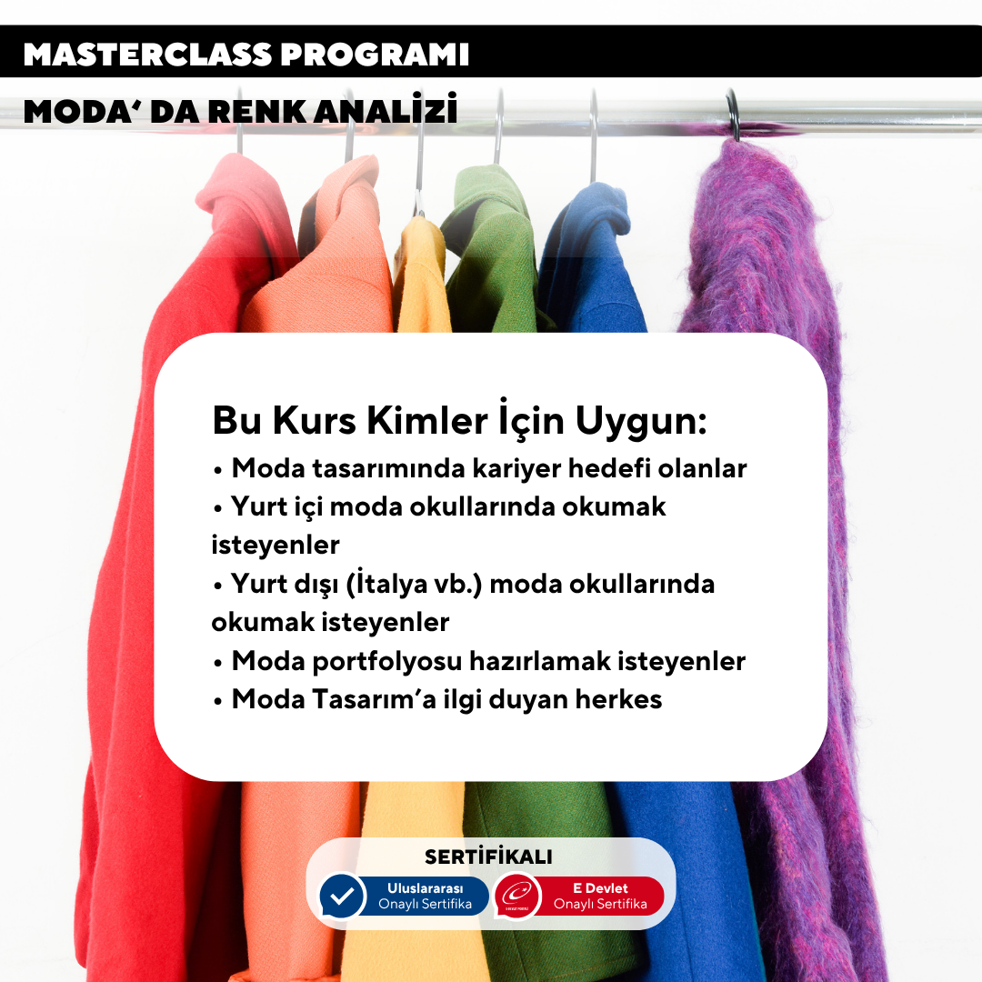 Moda'da Renk Analizi (Online)