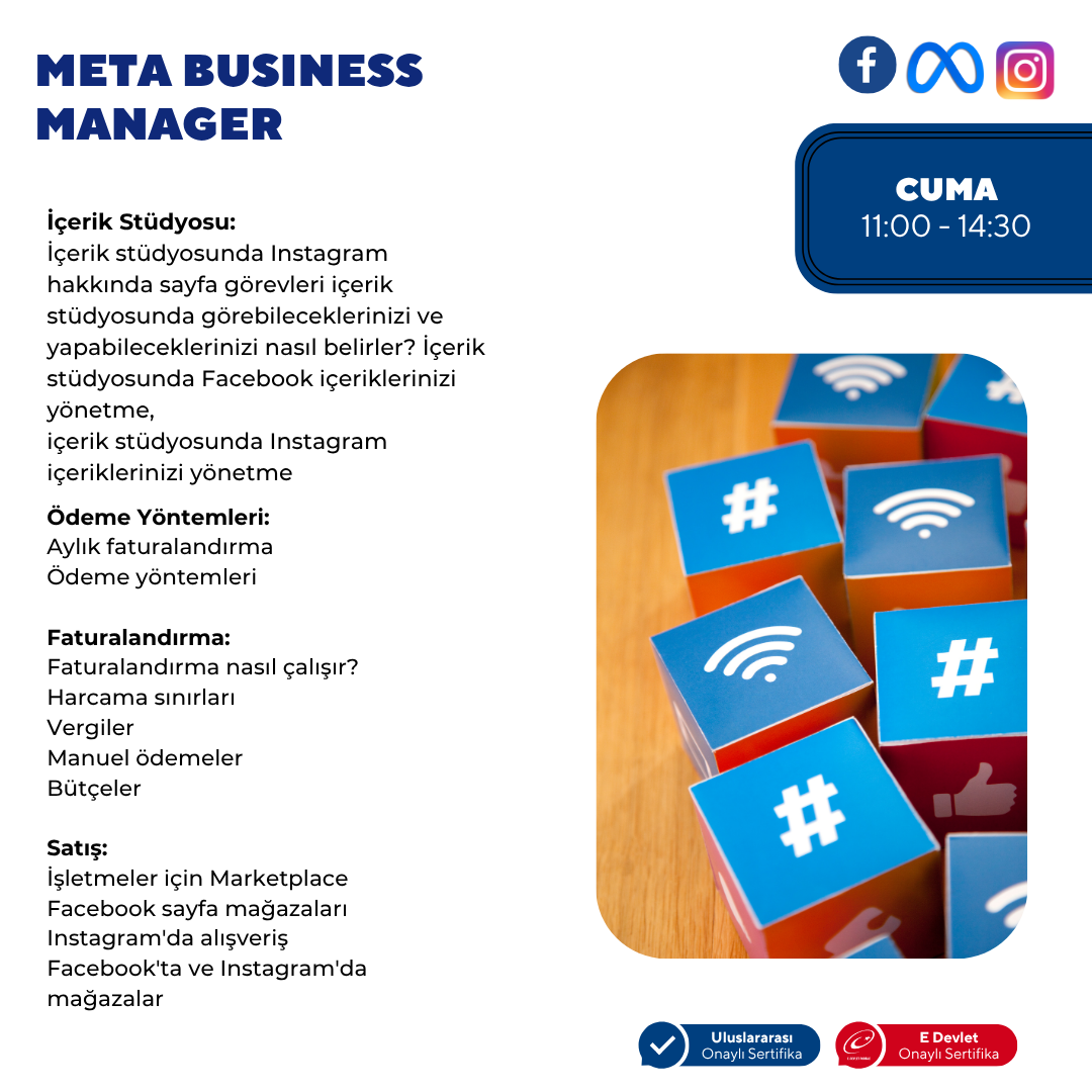 Meta Business Manager (Panel Yönetimi) - Yüz Yüze
