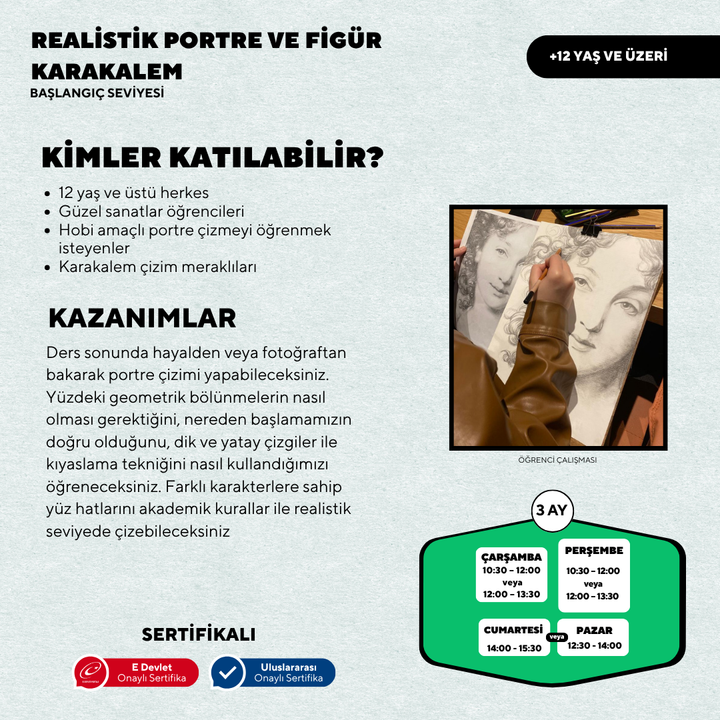 Реалистичный портрет и рисунок фигуры карандашом - Лицом к лицу