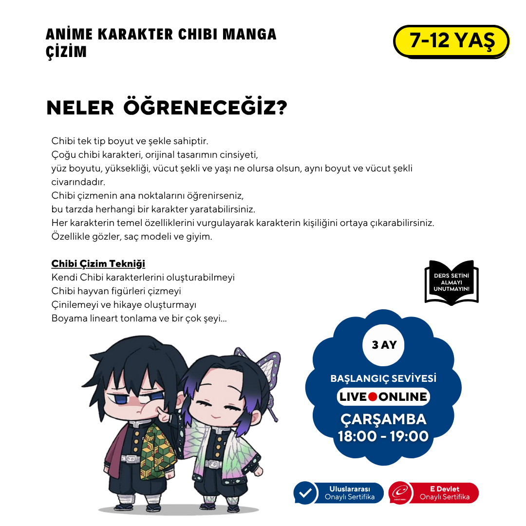 Chibi &amp; Furry Drawing (7-12 Years Old)