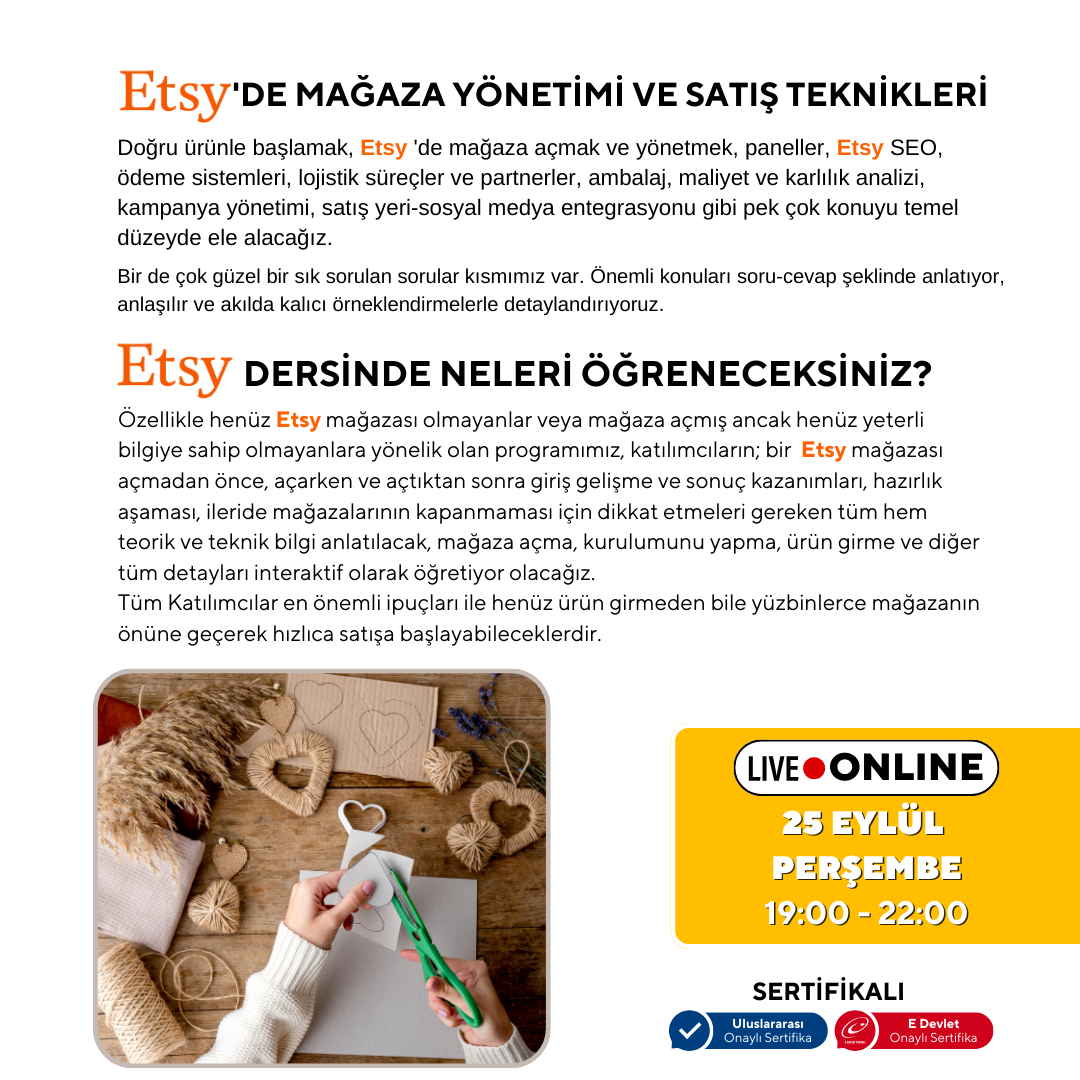 A'dan Z'ye Etsy