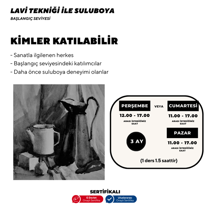 Watercolour with Lavi Technique - Face to Face