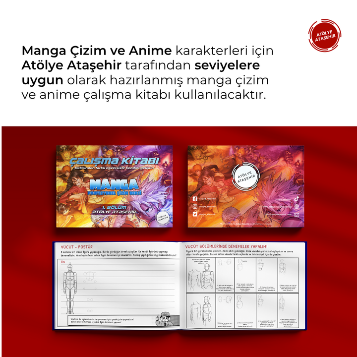 Manga-Zeichnen und Anime-Vorbereitung (10–16 Jahre)