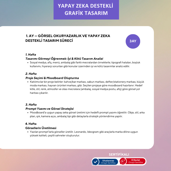 Graphic Design with Artificial Intelligence (For Graphic Designers, Advertising Agencies, Freelancers) 