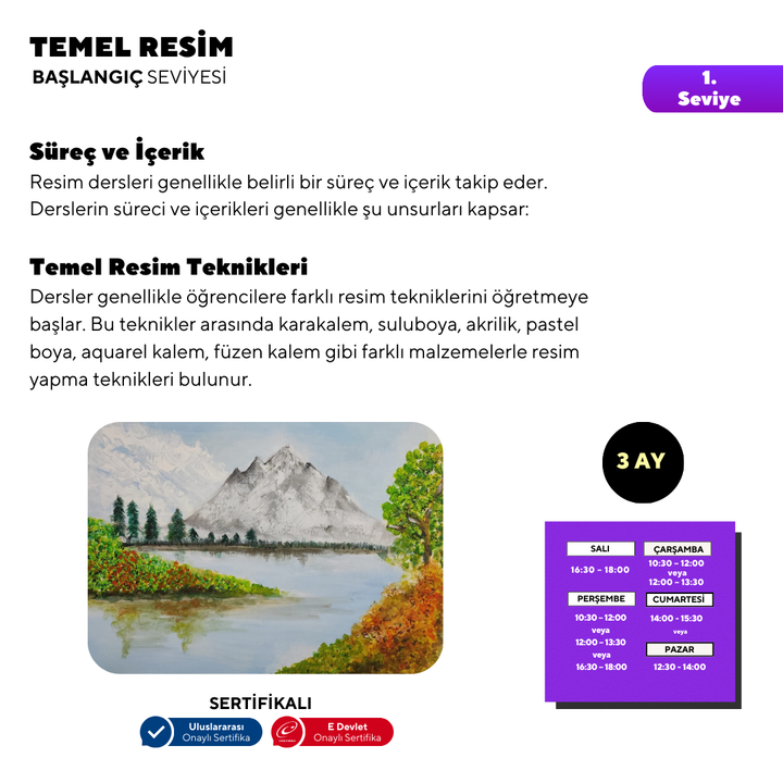 Temel Resim - Yüz Yüze