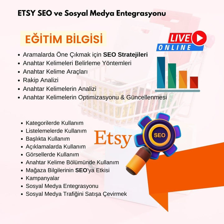 Etsy Seo ve E-Rank Entegrasyonu Eğitimi