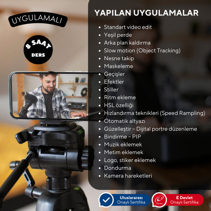 Mobilden Video Çekme ve Kurgulama - Yüz Yüze