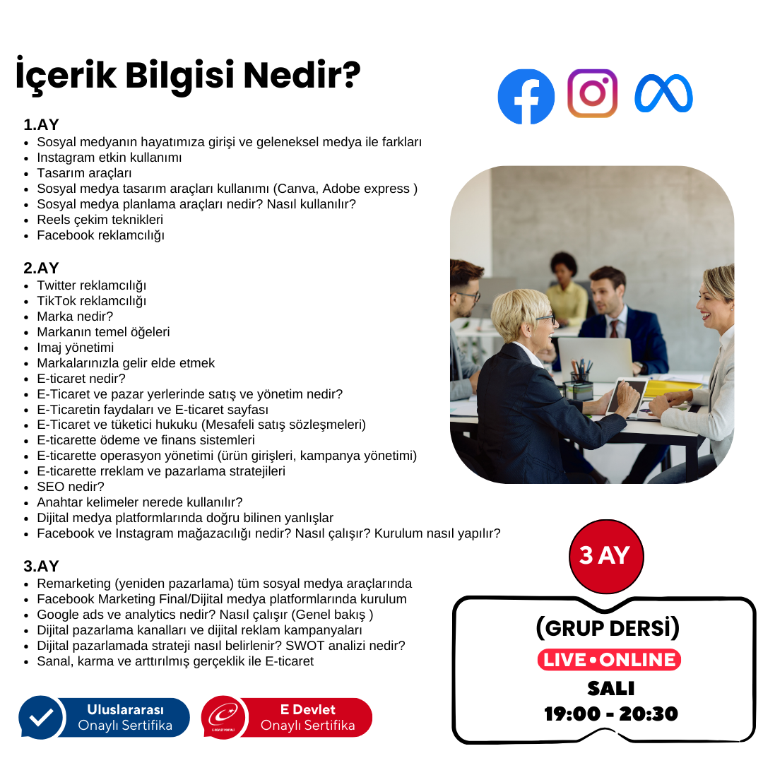 Sosyal Medya ve Dijital Pazarlama Profesyonel Uzmanlık
