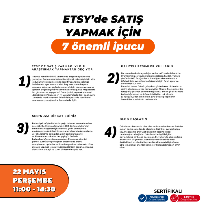 A'dan Z'ye Etsy- Yüz Yüze