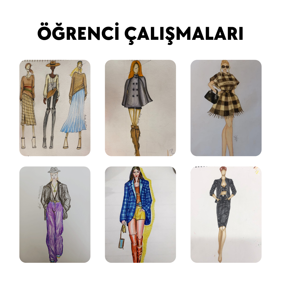Moda Tasarım Çizim-İleri Seviye ( Yüz Yüze )