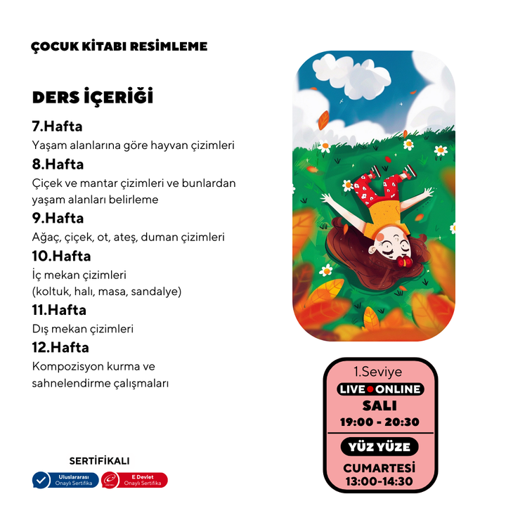 Çocuk Kitabı Resimleme Atölyesi (+16 Yaş ve Yetişkin)