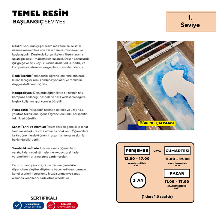 Temel Resim - Yüz Yüze