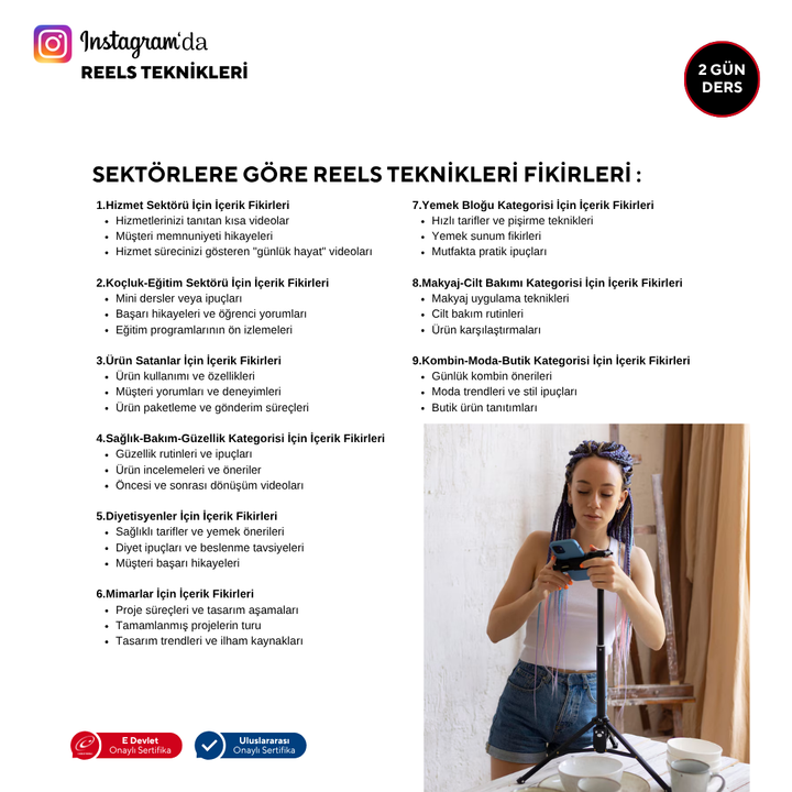 Reels Techniques on Instagram - Online