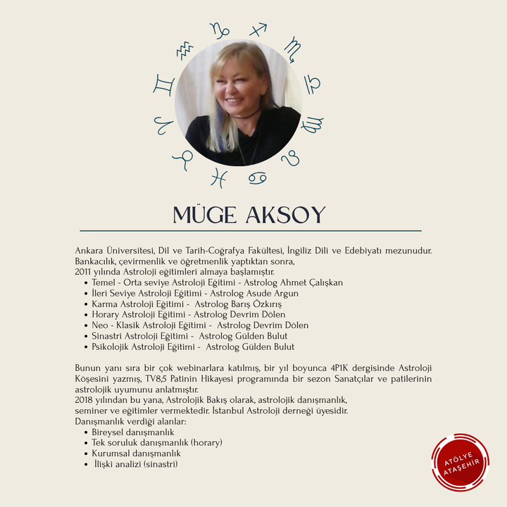 Astrologie-Workshop (mit Müge Aksoy)