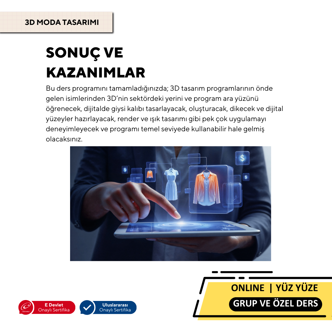 3D Moda Tasarım