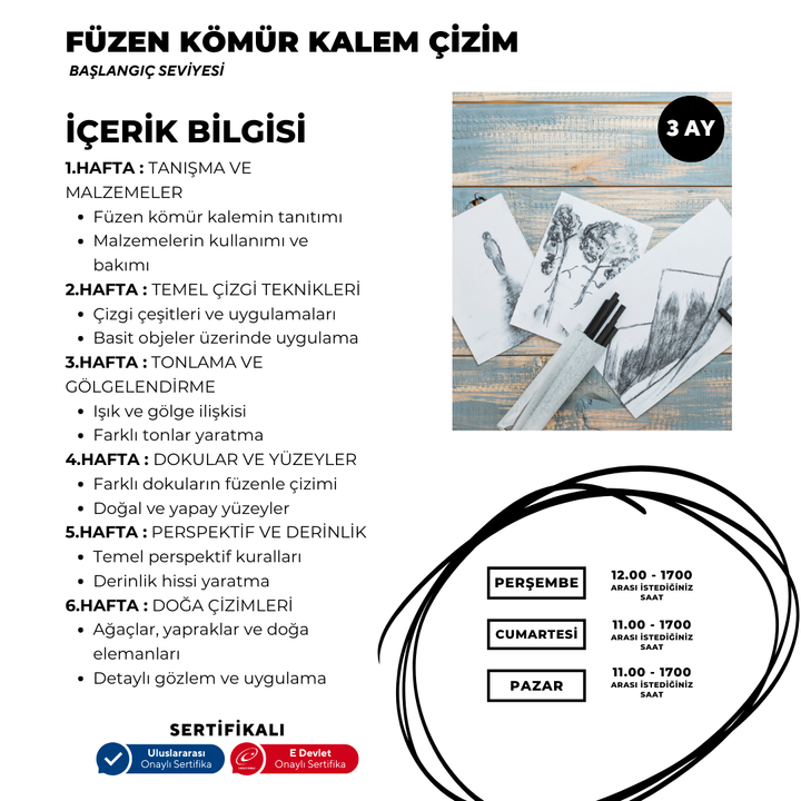 Charcoal Pencil Drawing ( Face to Face )