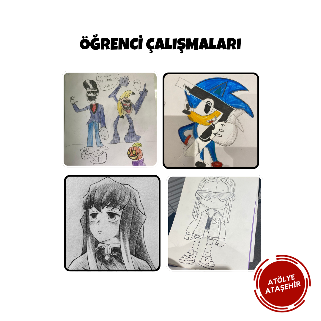 Cartoon Drawing - Face to Face (Beginner Level) (Ages 6-9)