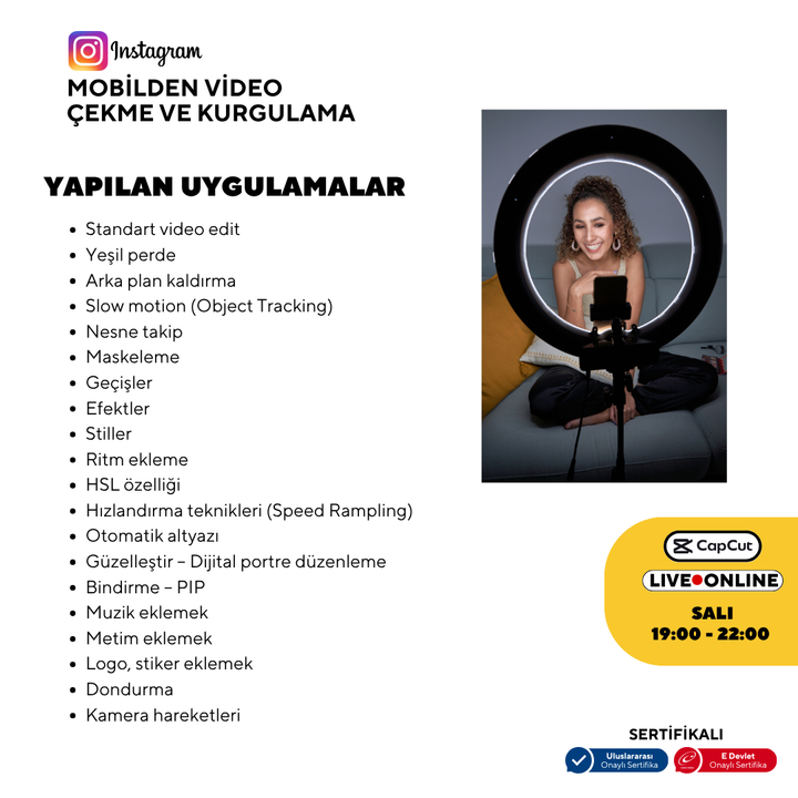 Mobile Video Shooting and Editing Training for Instagram