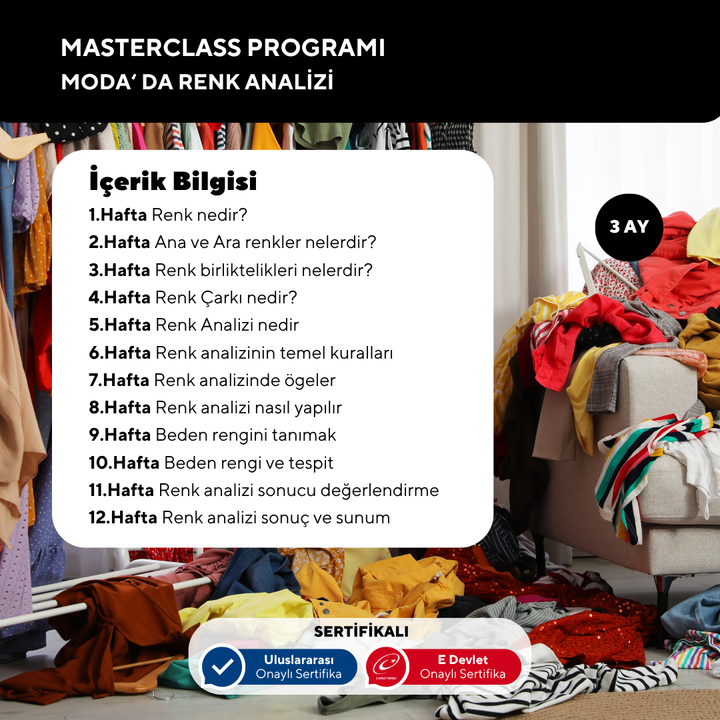 Moda'da Renk Analizi (Online)