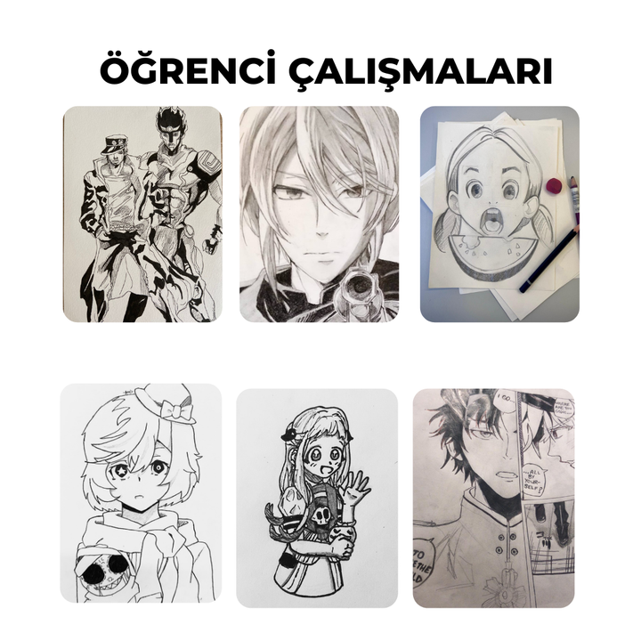 Manga Drawing and Anime Preparation (10-16 Years Old) - Face to Face