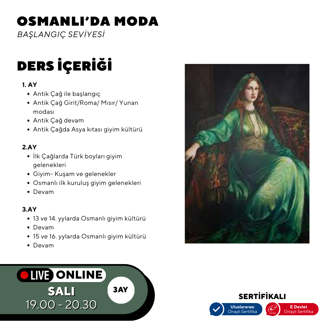 Osmanlı'da Moda- Online