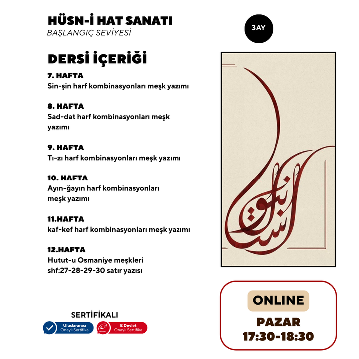 Kalligraphie (Erwachsene)