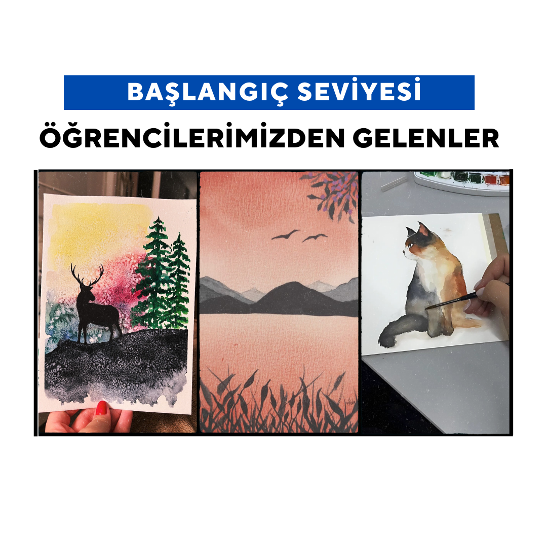 Sulu Boya İllustrasyon (Yetişkin)