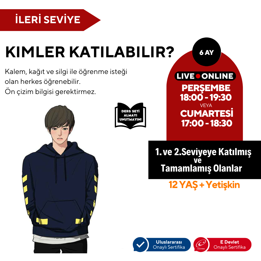 Webtoon ve Manhwa (Kore Çizgi Roman) Hazırlama  (İleri Seviye )