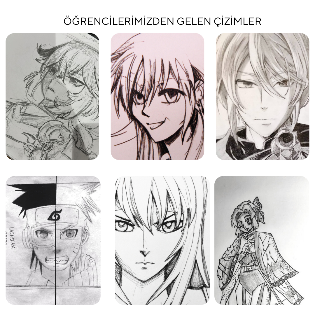 Manga Çizim ve Anime Hazırlama- Yüz Yüze  (İleri Seviye)(10-16 Yaş)