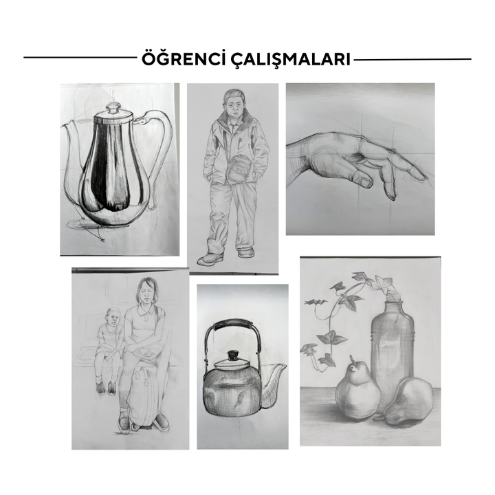 Disegno a carboncino (12-16 anni)