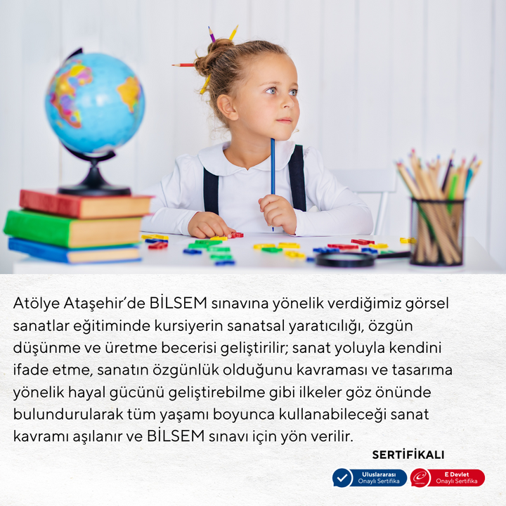 BİLSEM Görsel Sanatlar Hazırlık Programı - Yüz yüze