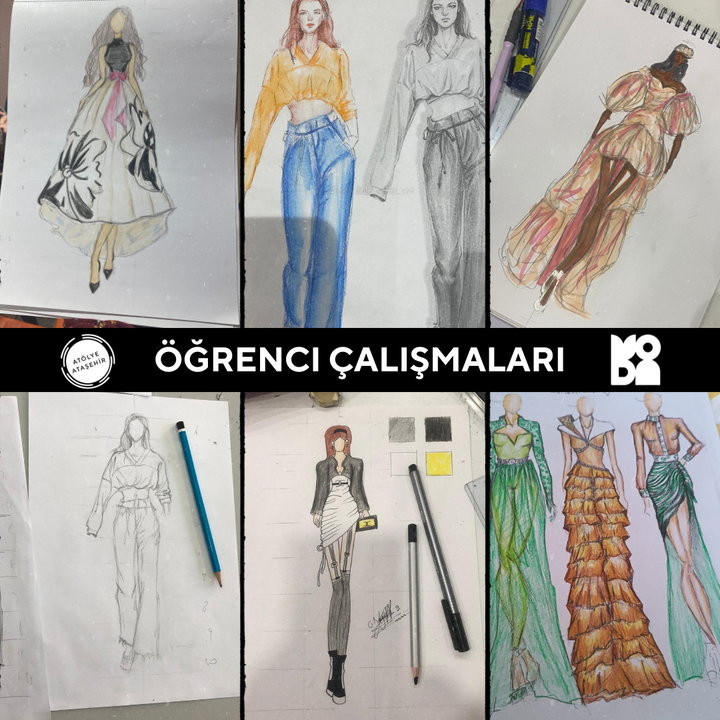 Moda Tasarım ve Çizim  (10-16 Yaş)